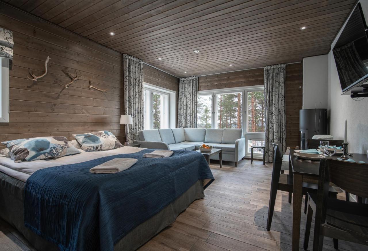 Ski-Inn Pyhaelinna Pyhätunturi Exterior foto